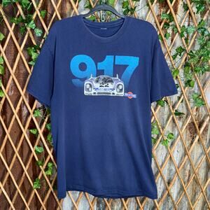 Vintage Y2K 917 martini racing porsche 00s F1 le mans tshirt